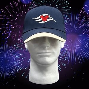 Disney Cruise Line Hat Mickey Mouse Golf Cap Embroidered Blue Adjustable Back